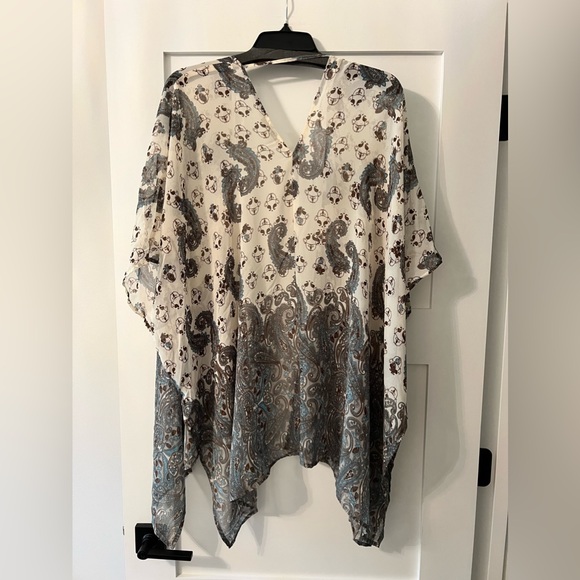 Daniel Rainn Women’s Kimono – XS/S | Paisley Print Duster - Picture 2 of 9